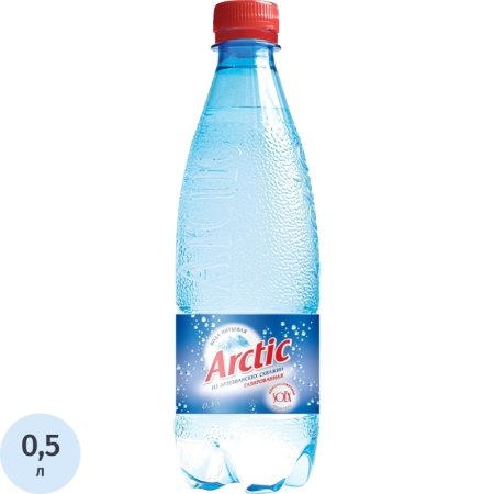 Вода питьевая Arctic газированная 0.5 л
