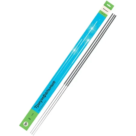 Бенгальский огонь (свеча) Maxsem Триумфальные 70 см (3 штуки в упаковке)