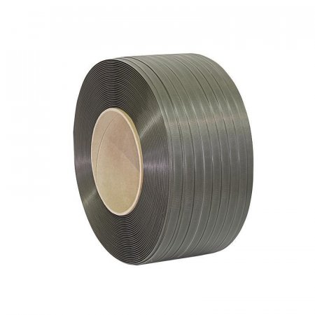 Стреппинг-лента полипропиленовая серая 12x0.5 мм длина 3000 м