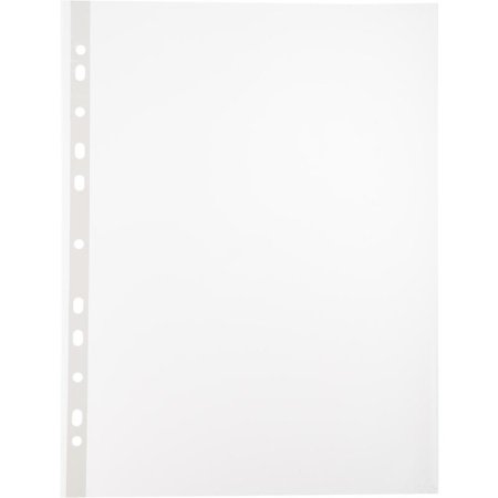 Файл-вкладыш Attache Economy А4+ 30 мкм прозрачный рифленый 100 штук в  упаковке