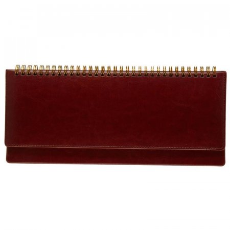 Планинг недатированный Attache Sidney Nebraska искусственная кожа 64  листа коричневый (305х130 мм)