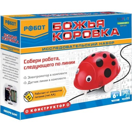 Конструктор робототехнический ND Play Робот Божья коровка от 6 лет  (NDP-074)