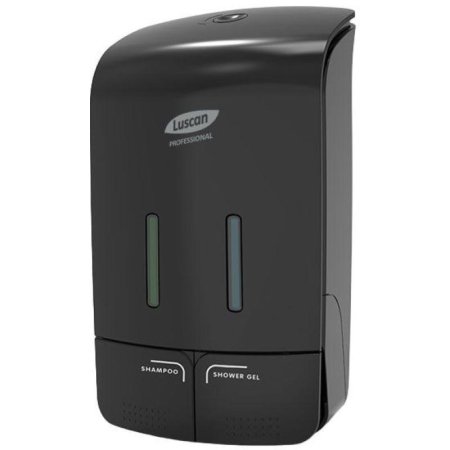 Дозатор для жидкого мыла механический Luscan Professional Etalon пластик  2x0.55 л