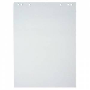 Бумага для флипчартов Attache 67.5х98 см белая 50 листов (80 г/кв.м, 5 блоков в упаковке)