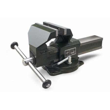 Тиски слесарные Дело Техники поворотные с наковальней ТСС-125 (392425)