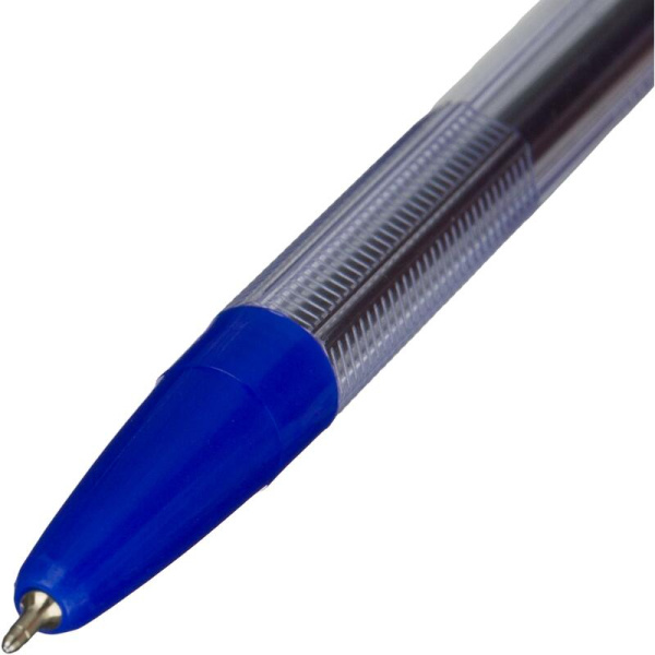 Ручка шариковая неавтоматическая Attache Simplex синяя (толщина линии  0.3 мм)