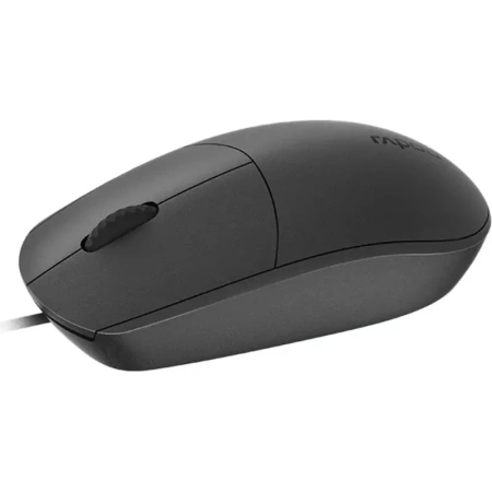 Мышь проводная Rapoo N100 чёрная