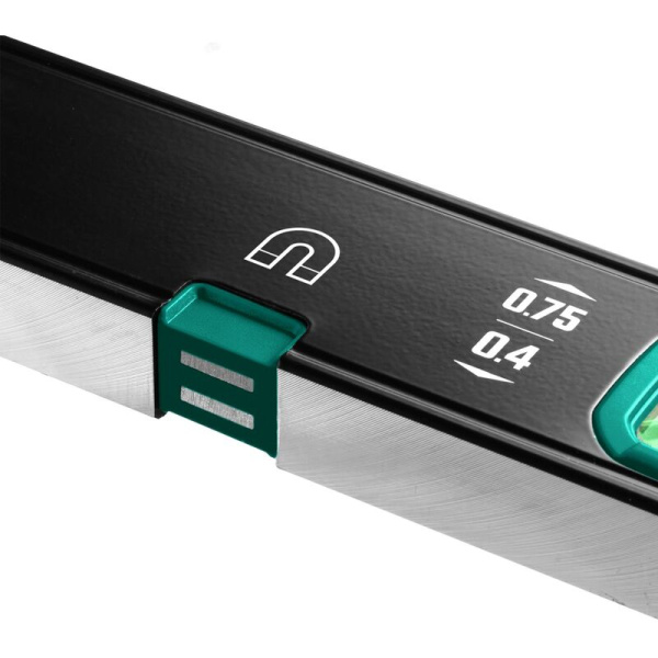 Уровень пузырьковый Kraftool 3 глазка 400 мм магнитный фрезерованный  (34785-40)