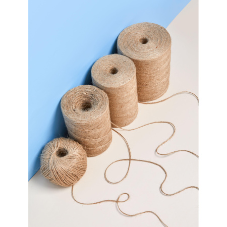 Шпагат джутовый 200 м бобина