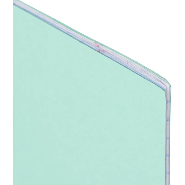 Тетрадь школьная зеленая А5 12 листов в клетку