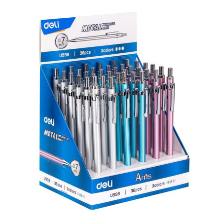 Карандаш механический Deli EU998 Arris 0.7 мм