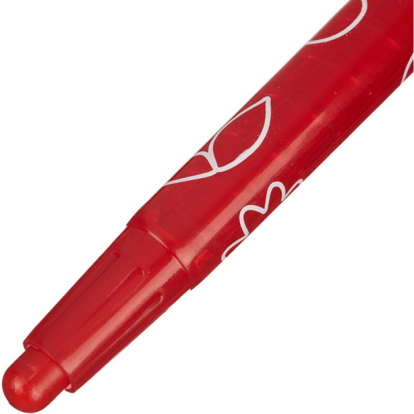 Мелки восковые M&G круглые 24 цвета с выдвижным механизмом