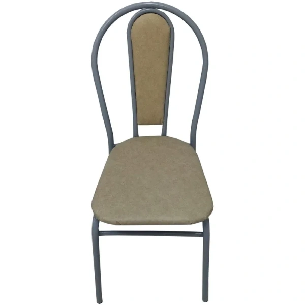 Стул обеденный 4353 бежевый (искусственная кожа, металл)