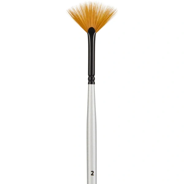 Кисть художественная Комус Арт веерная синтетика №2