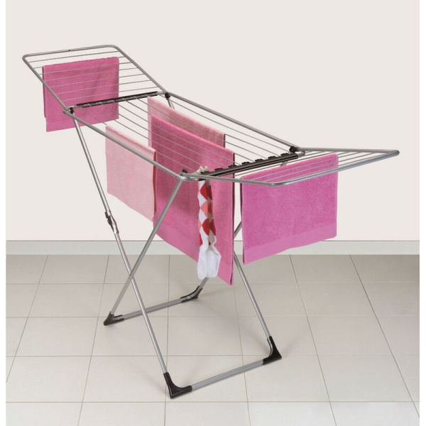 Сушилка для белья напольная складная Metaltex Fuji (220x55x106 см)