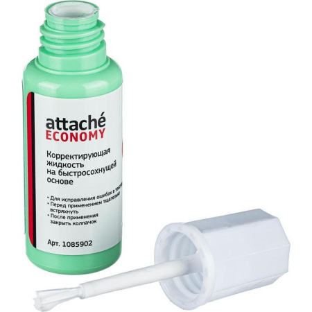 Корректирующая жидкость (штрих) Attache Economy быстросохнущая 12 г