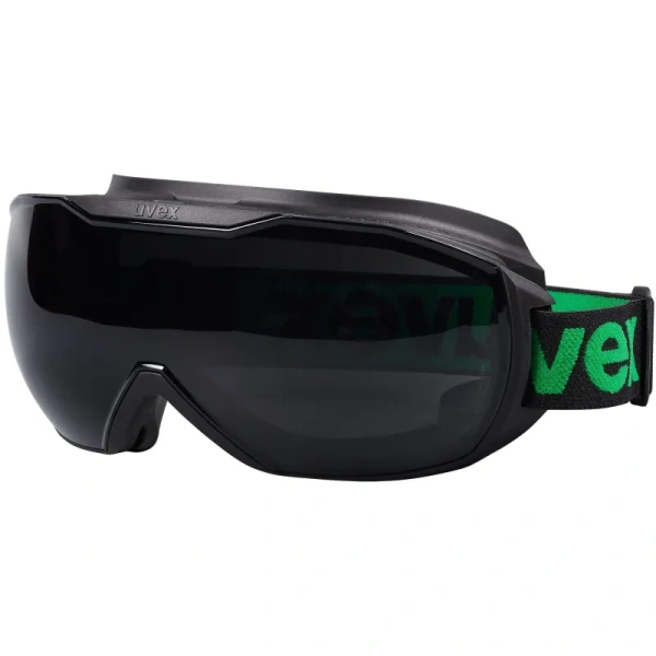 Очки защитные сварочные Uvex Мегасоник Инфрадур Плюс закрытые с непрямой  вентиляцией затемнённые панорамные (9320045)