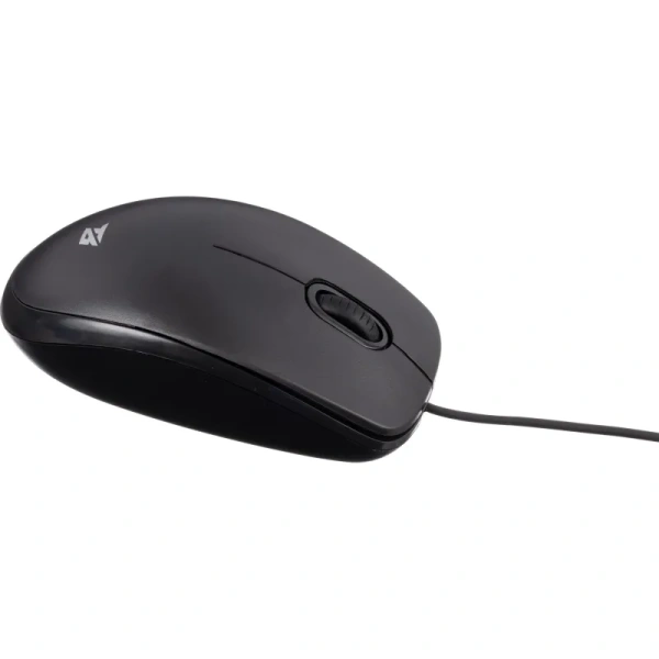 Мышь проводная BigTech BM-B100BK чёрная (MO-101)