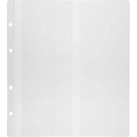 Вкладыш для визитниц Комус на 8 карточек