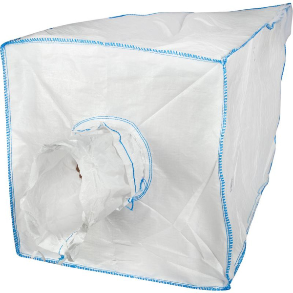 Мешок биг-бэг четырехстропный 95х95х130 см (верх юбка, дно клапан)