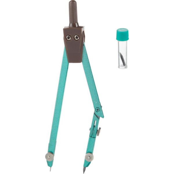 Готовальня Attache BF-A5 2 предмета (в пластиковом пенале с  европодвесом, мятный)