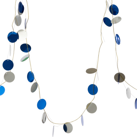 Гирлянда Magic Time кружочки синий 200x3x3 см