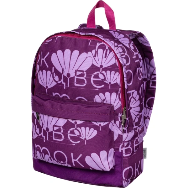 Рюкзак школьный Комус Класс Shape цветок фиолетовый