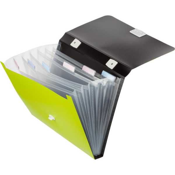 Папка органайзер Deli Rio А4 в ассортименте 7 отделений 330x235 мм