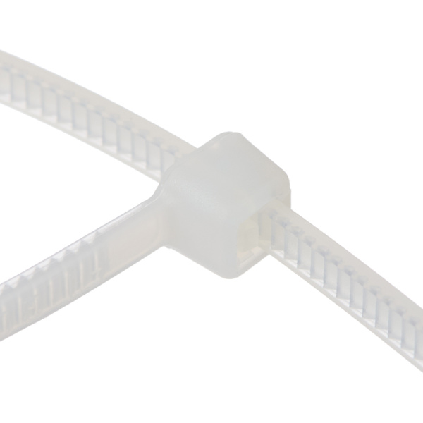 Хомут (стяжка) пластиковый TOPFORT 150х2.5 мм белый 100 штук