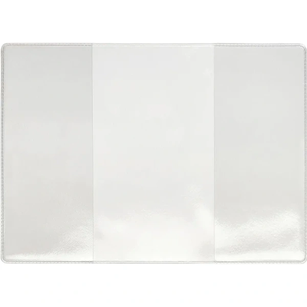 Обложка для паспорта Dpskanc ПВХ прозрачная