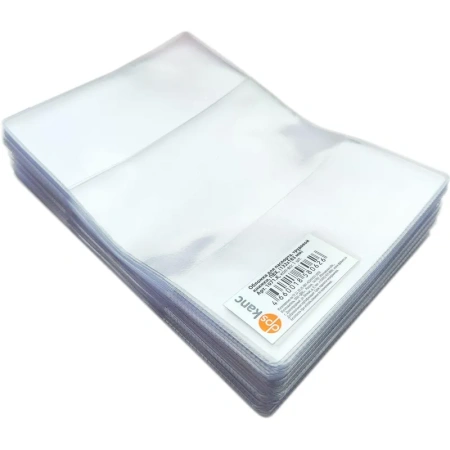 Обложка для паспорта Dpskanc ПВХ прозрачная