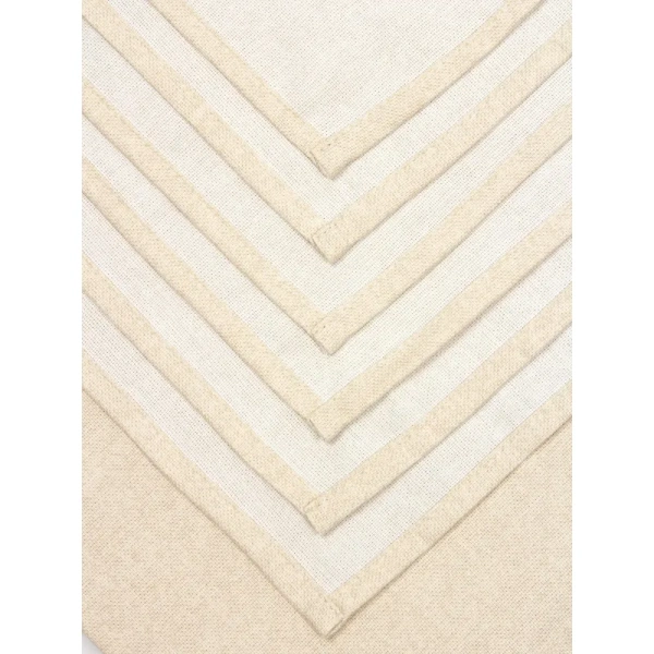 Салфетка Рант 32x32 см рогожка бежевая (6 штук в упаковке)