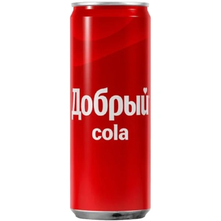Напиток Добрый Cola газированный 0.33 л