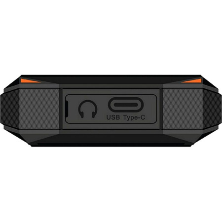 Мобильный телефон Olmio X15 черный/оранжевый (47282)