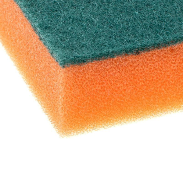 Губки для мытья посуды Donna-Bella поролоновые 95x65x30 мм 5 штук в  упаковке