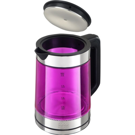 Чайник электрический Goodhelper KPG-2201 розовый