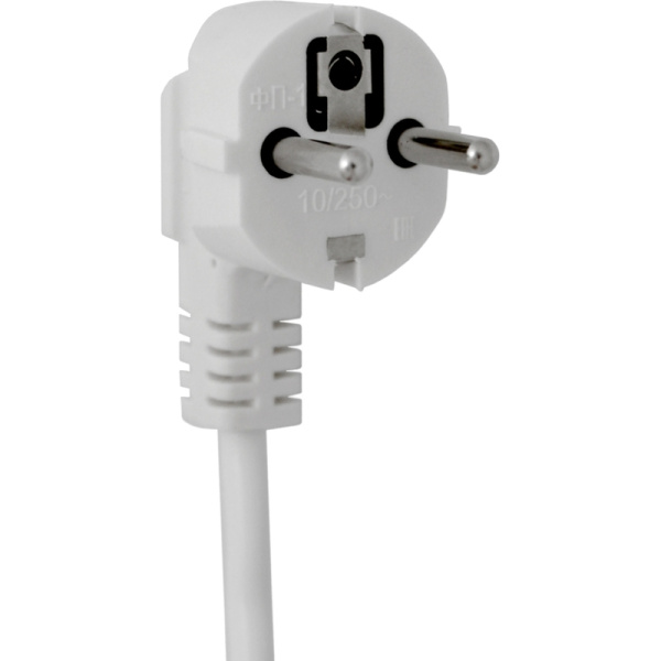 Удлинитель PROGIX PG210 2 розетки 2 м с заземлением белый