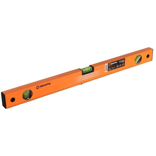 Уровень пузырьковый Вихрь 3 глазка 600 мм фрезерованный (73/11/4/2)