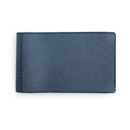 Визитница карманная ДПС на 28 визиток из ПВХ синего цвета (2754-101)