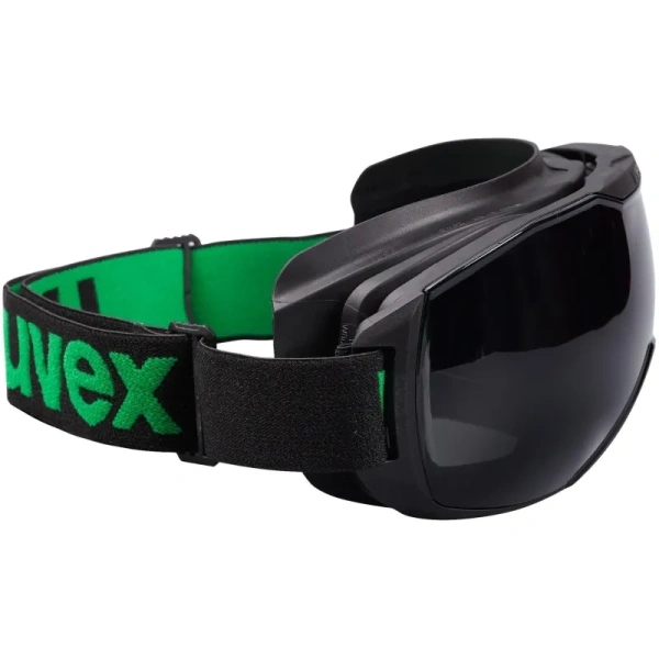 Очки защитные сварочные Uvex Мегасоник Инфрадур Плюс закрытые с непрямой  вентиляцией затемнённые панорамные (9320045)