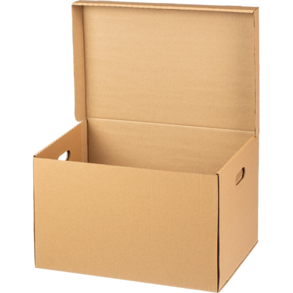 Короб архивный 505x340x305 мм Т-23 Attache Делопроизводство из  гофрокартона