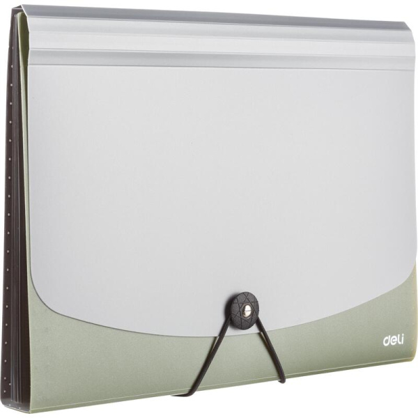 Папка органайзер Deli А4 в ассортименте 7 отделений 332x245 мм