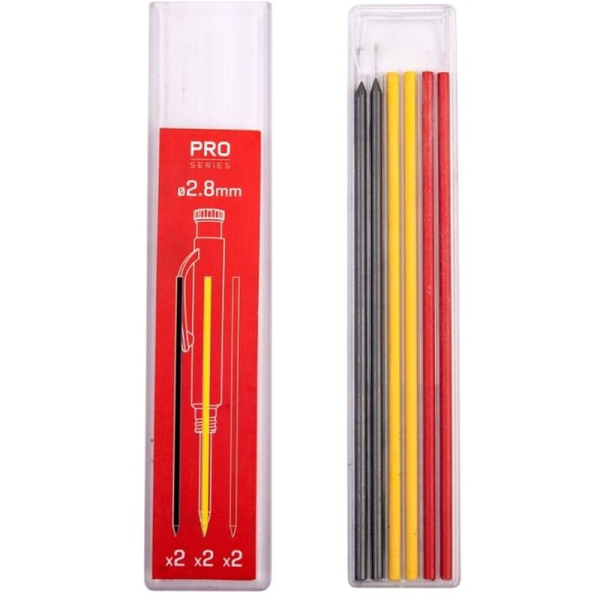 Набор грифелей Sanitoo Pro 120 мм графит и воск (6 штук в упаковке)