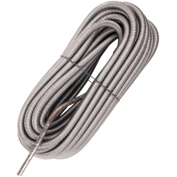 Трос сантехнический пружинный РосТрос 9 мм 15 м (ТСК915)