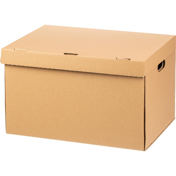 Короб архивный 505x340x305 мм Т-23 Attache Делопроизводство из  гофрокартона