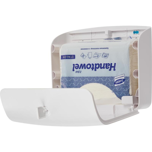 Диспенсер для листовых полотенец Luscan Professional Etalon пластиковый  белый