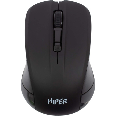 Мышь беспроводная Hiper черная (HOMW-101-BT)
