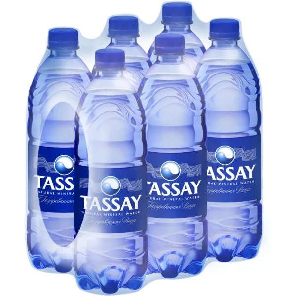 Вода питьевая Tassay газированная 1 л