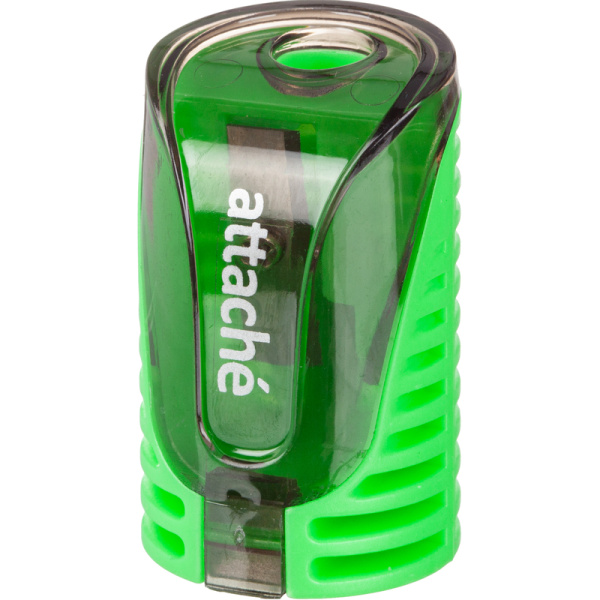 Точилка для карандашей Attache с контейнером пластиковая