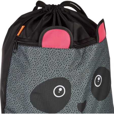 Мешок для обуви №1 School Panda черный